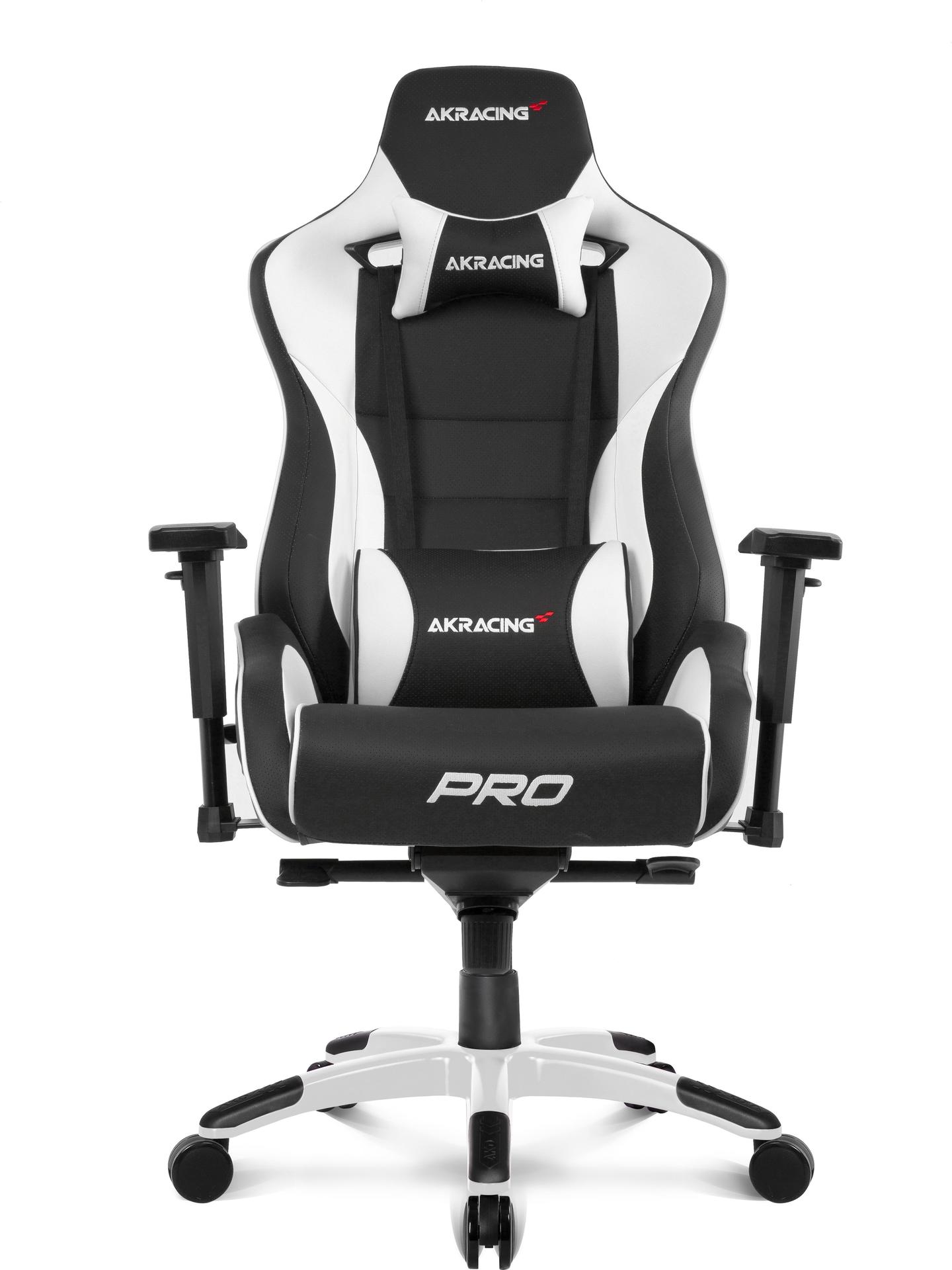 AKRacing Gaming Chair AK Racing Master Pro Bigger PU Leather White (AK-PRO-WT)