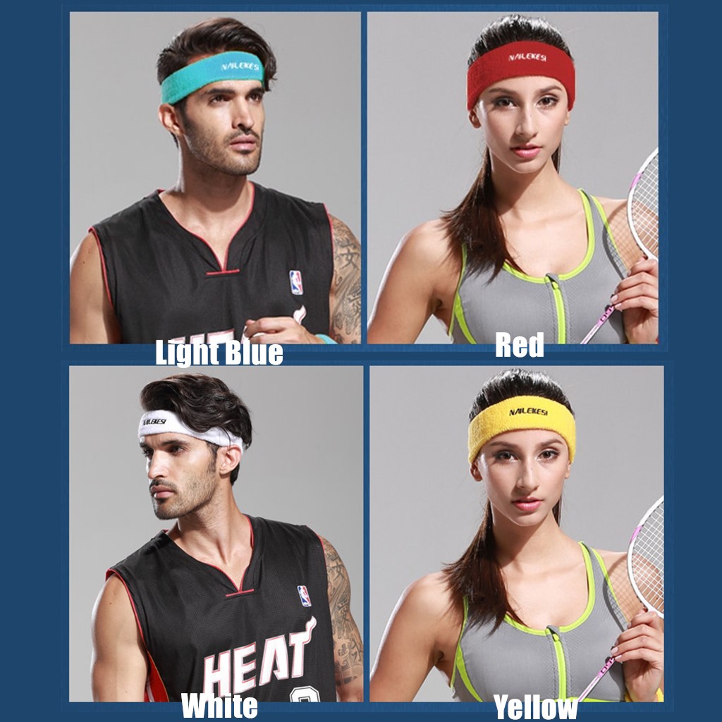 Sports Headband Wristband for Men & Women