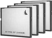 Angelbird AVpro CF Pack - Flash-Speicherkarte - 160 GB - CFast 2.0 (Packung mit 4)
