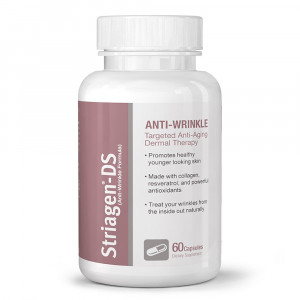 Striagen-DS - Suplemento Natural Dietetico para Combatir las Arrugas - 60 capsulas