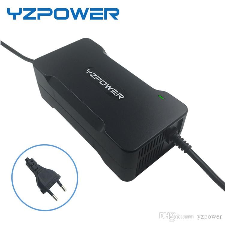YZPOWER 50.4V 4A Lithium Li-ion Battery Charger For 44.4V EBike Power Tool Battery Pack Cooling with fan inside