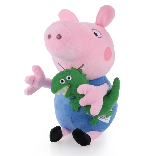 Original Brand Peppa Pig 30cm Brother George Stuffed Plush Toy Family Party Doll Christmas New Year Gift for Kids