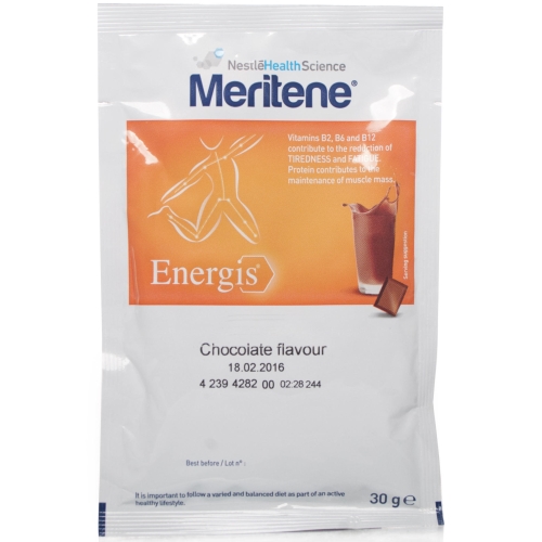 Meritene Energis Shakes 15x30g Sachets (All Flavours)