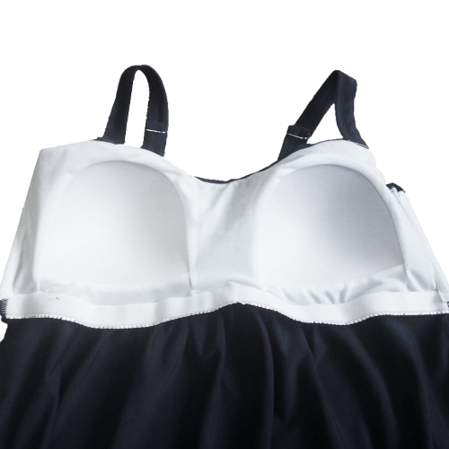 Mode Femmes Push Up Tankini Set Rembourrage Sans Fil Taille Basse Bikini Set Plage Maillots de Bain de Bain