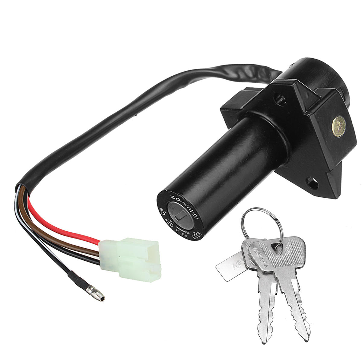 Ignition Switch 4 Wire For Yamaha YBR 125 2007-2014 Replacement