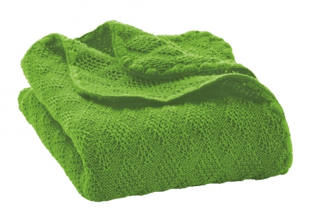 Disana Woll-Babydecke grün 100x80cm