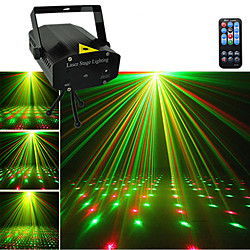 Mini proyector estroboscopio de color cielo estrella luz láser música para el hogar par fiesta de navidad discoteca escenario flash iluminación luces estroboscópicas Lightinthebox