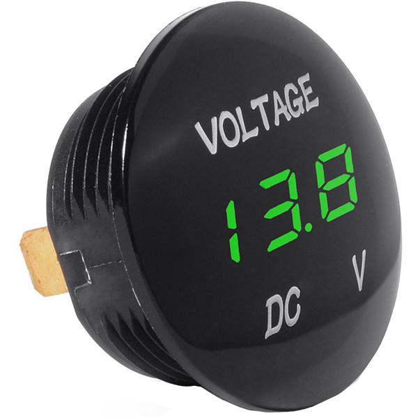 DC 12V-24V Universal Digital LED Anzeige Voltmeter Spannungsmesser für Auto Motorrad Auto LKW