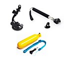 Gopro Accessories 3 in 1 Floating Grip  Monopod Suction Cup For GoPro Hero 1 2 3 3 Cameras