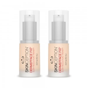 Skinception Dermefface FX7 - Serum Anti-Cicatrices - Acne, Brulures, Chirurgie - Lisse & Repare - x2