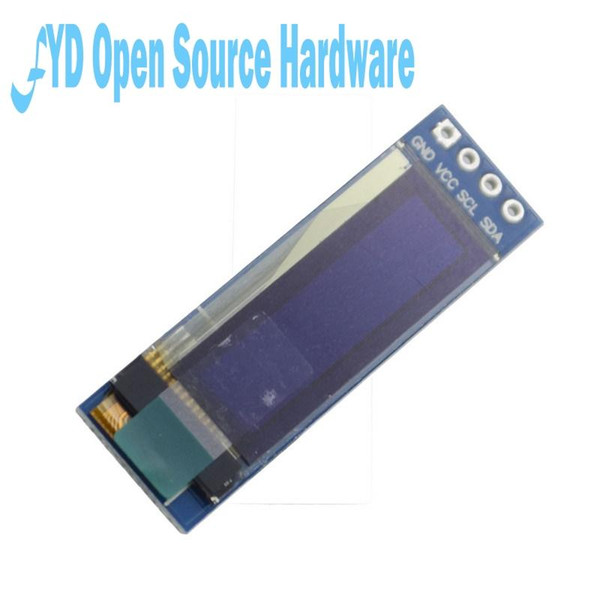 10pcs 0.91 inch 128x32 I2C IIC Serial OLED LCD Display Module for Raspberry Pi arduino 0.91" 12832 SSD1306 LCD Screen