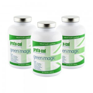 proto-col Green Magic Capsules - Superfood Supplement - 3 Packs