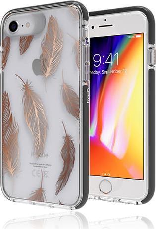 Gear4 D3O Cover Gold, Victoria Feathers für iPhone 8/7/6s/6, Blister (31763)