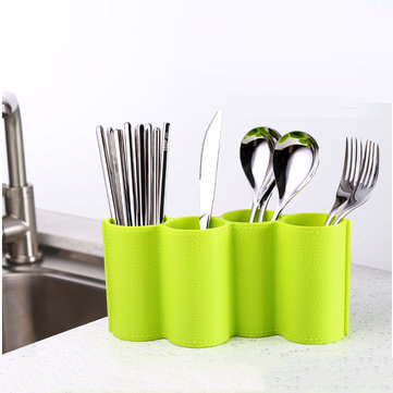 KCASA KC-UH015 Multi-function Plastic Kitchen Utensils Holder Rack Cutlery Dinnerware Pen Organizer