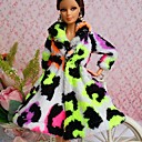Barbie Doll Deluxe Leopard Fur Coat