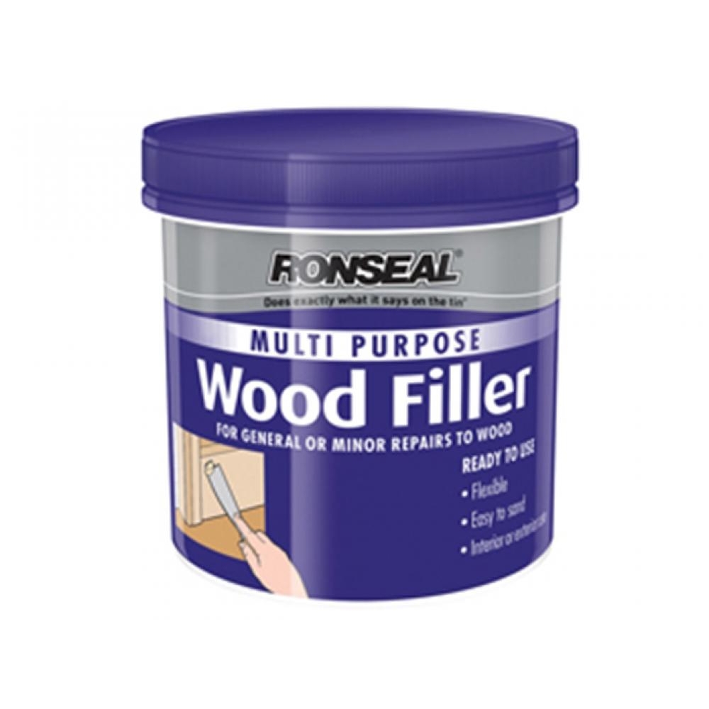 Ronseal Multi Purpose Wood Filler Tub White 250g