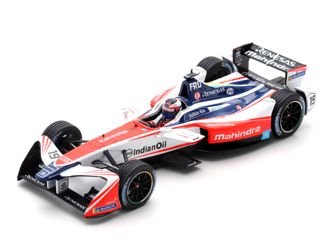 Mahindra Racing Formula E Season 4 (Felix Rosenqvist - Hong Kong ePrix Winner Race 2 2017) Resin Model Car