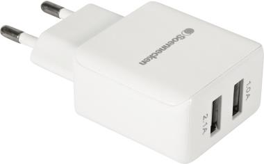 Soennecken USB Poweradapter 71640 weiß (71640)