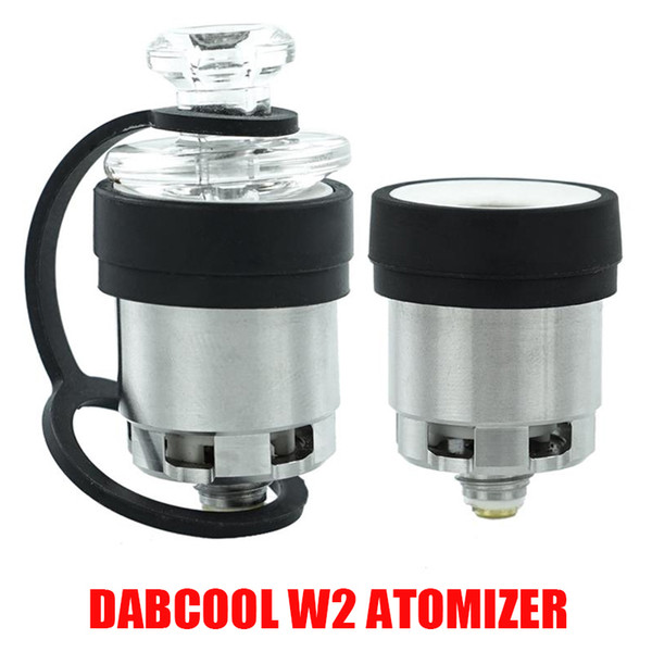 Authentic DABCOOL W2 Enail Atomizer Hookah Wax Concentrate Coil Budder Dab Rig vape Kit With 4 Heat Settings Long Lasting Hot 100% Genuine