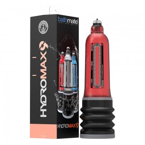 Bathmate Hydromax Red 9 - At-Home Male Enlargement Device - Hydropump Device for Bath or Shower