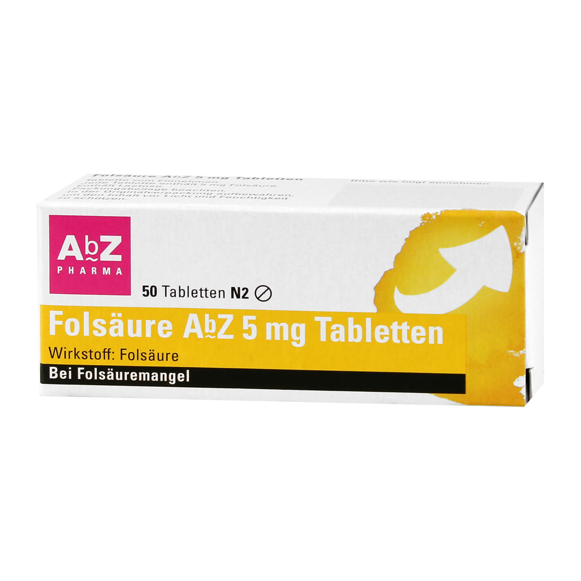 Folsäure ABZ 5 mg