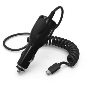 Hama Car Charger - Netzteil - Pkw - 5 Watt - 1 A (Mikro-USB Typ B (nur Strom)) - Schwarz (00173671)