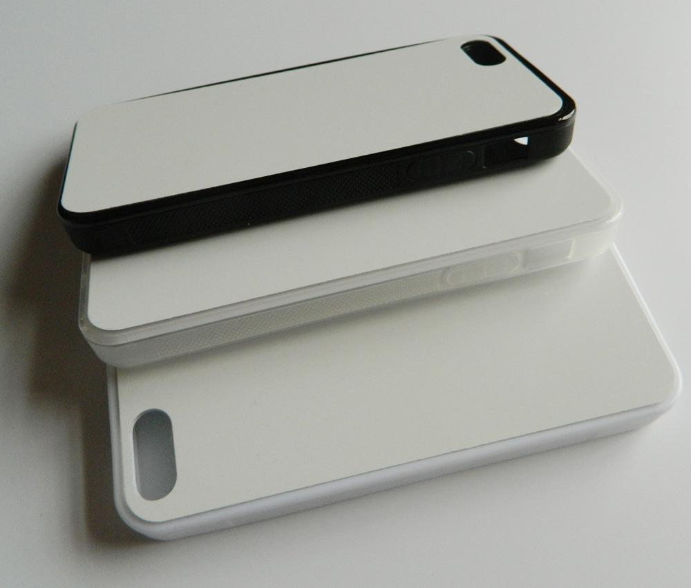 2d Rubber TPU case for iPhone 5s SE sublimation case + blank metal plate 100pcs/lot