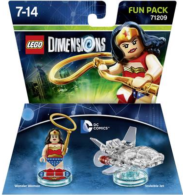 LEGO ® Dimensions Fun Pack Wonder Woman PlayStation 3, PlayStation 4, Nintendo Wii U, Xbox One, Xbox 360 (4012160932295)