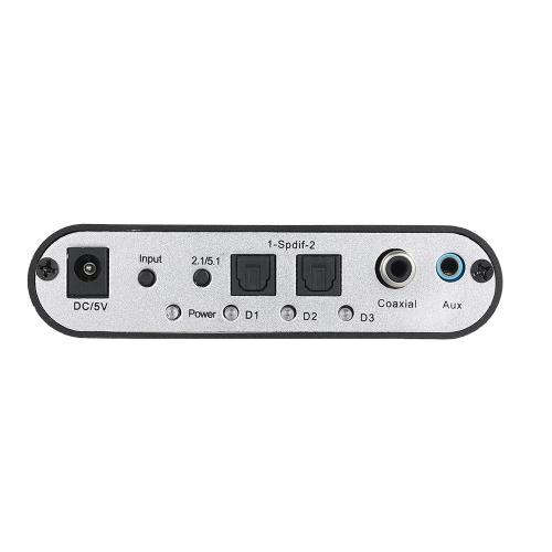 5.1 Channel AC3/DTS Audio Gear Digital Surround Sound Decoder HD player with USB Port