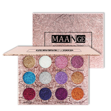 MAANGE 12 Colors Glitter Eyeshadow