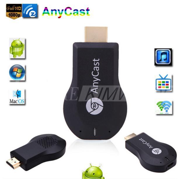 New Anycast M2 Plus DLNA Airplay WiFi Display Miracast Dongle HDMI Multidisplay 1080P Receiver AirMirror Mini Android TV Stick Better ezCast