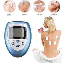 EMS 1018 Mini Palm Type Handheld Digital Meridian Low Frequency Pulse Massager, Body Cervical Spine Home Meridian Massager (without Battery) Lightinthebox