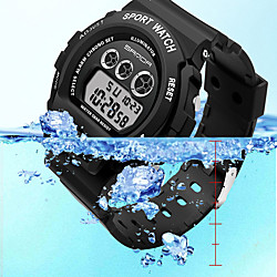 SANDA Women's Digital Watch Analog - Digital Digital Classic Water Resistant / Waterproof Calendar / date / day Large Dial / One Year Lightinthebox