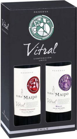 Vina Maipo Vitral 2er Geschenkpackung