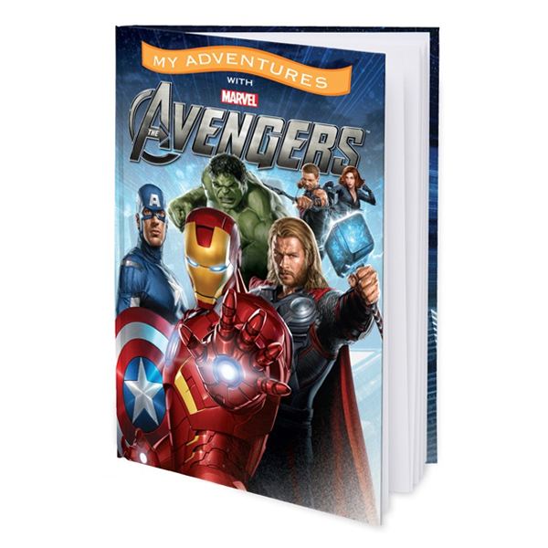 My Adventures with The Avengers Personalised Book - Hard Cover