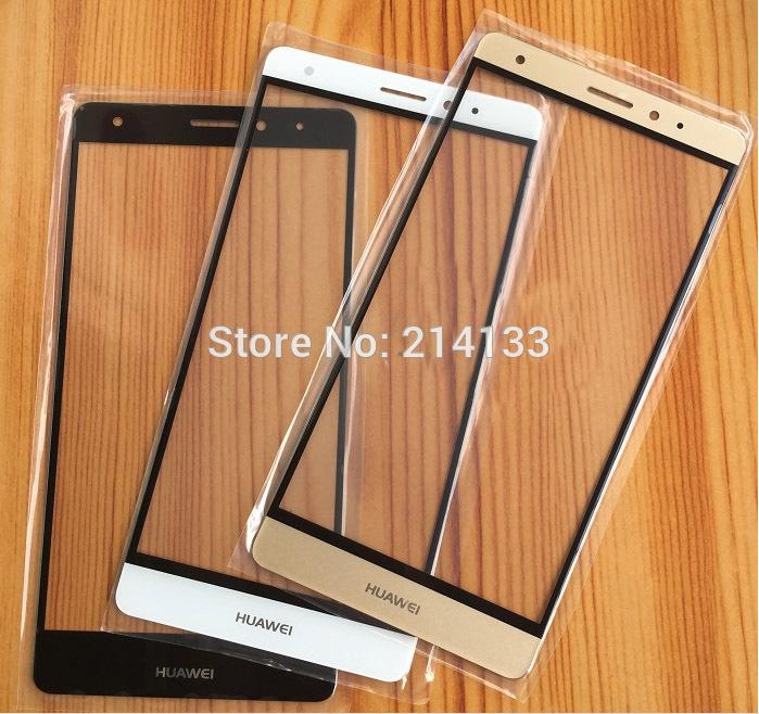Outer Glass Lens Replacement for Huawei Ascend Mate 7 / Mate 8 /Mate S Touchscreen Outer Screen Glass Cover with free shipping