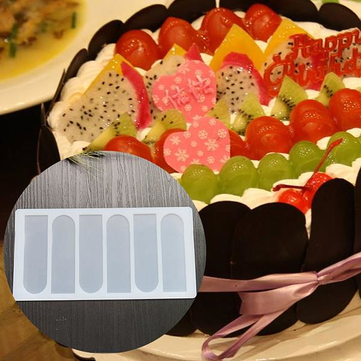 DIY Fence Door Shape Silicone Mold Bakeware Birthday Cake Fringe Cookies  Decorating Tools Ste