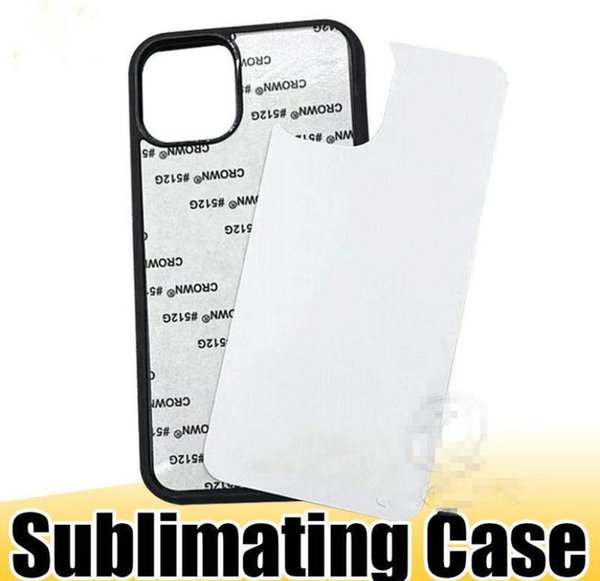 Bottom price!2D Sublimation Hard Plastic DIY Designer Phone Case PC Sublimating Blank Back Cover for iP 12 11 XS MAX Samsung Note20 FY3003