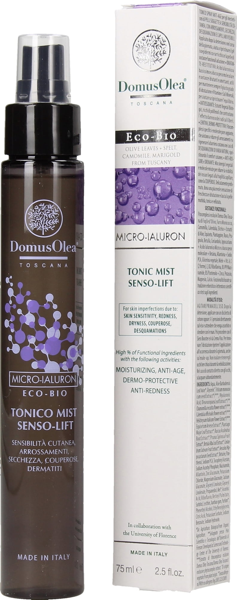 Domus Olea Toscana Micro-Ialuron Senso-Lift Tonic