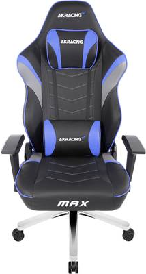 AKRacing Gaming Chair AK Racing Master Wide PU Leather Blue (AK-MAX-BL)