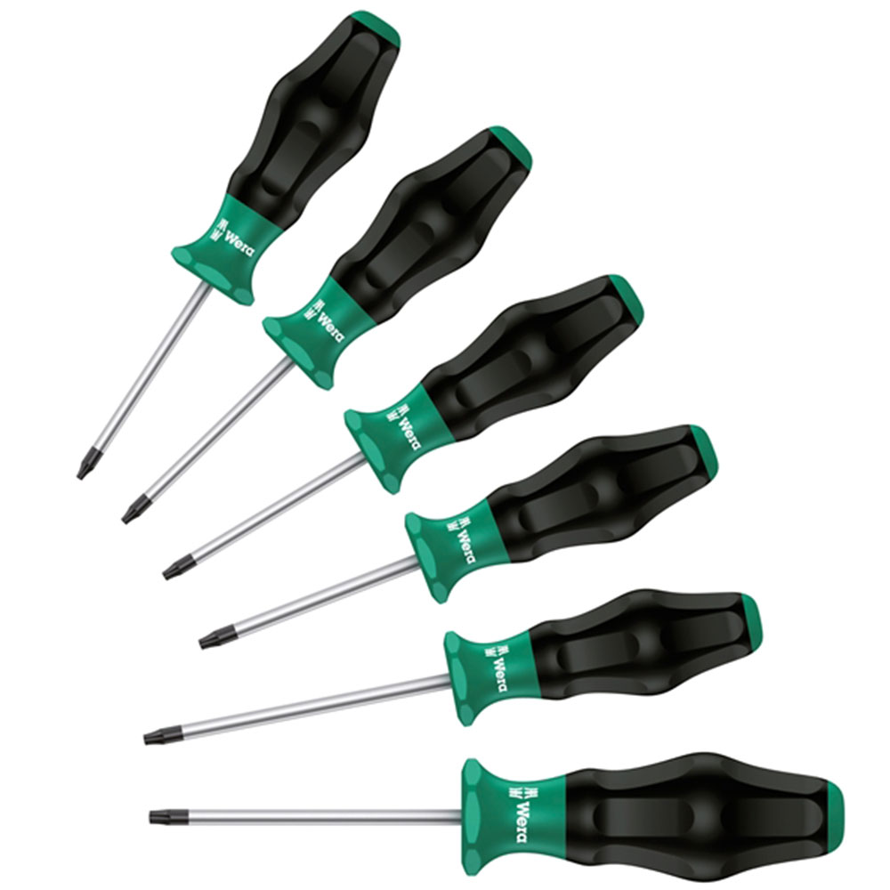 Wera Kraftform Comfort Screwdriver Set 6 Piece SLPHPZ