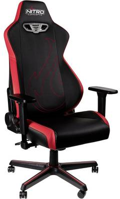 Nitro Concepts S300 EX Gaming Stuhl - Inferno Red (NC-S300EX-BR)