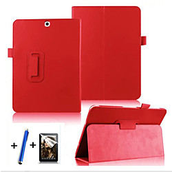 Case For Samsung Galaxy / Tab S2 9.7 360° Rotation / with Stand / Flip Full Body Cases Solid Colored Hard PU Leather