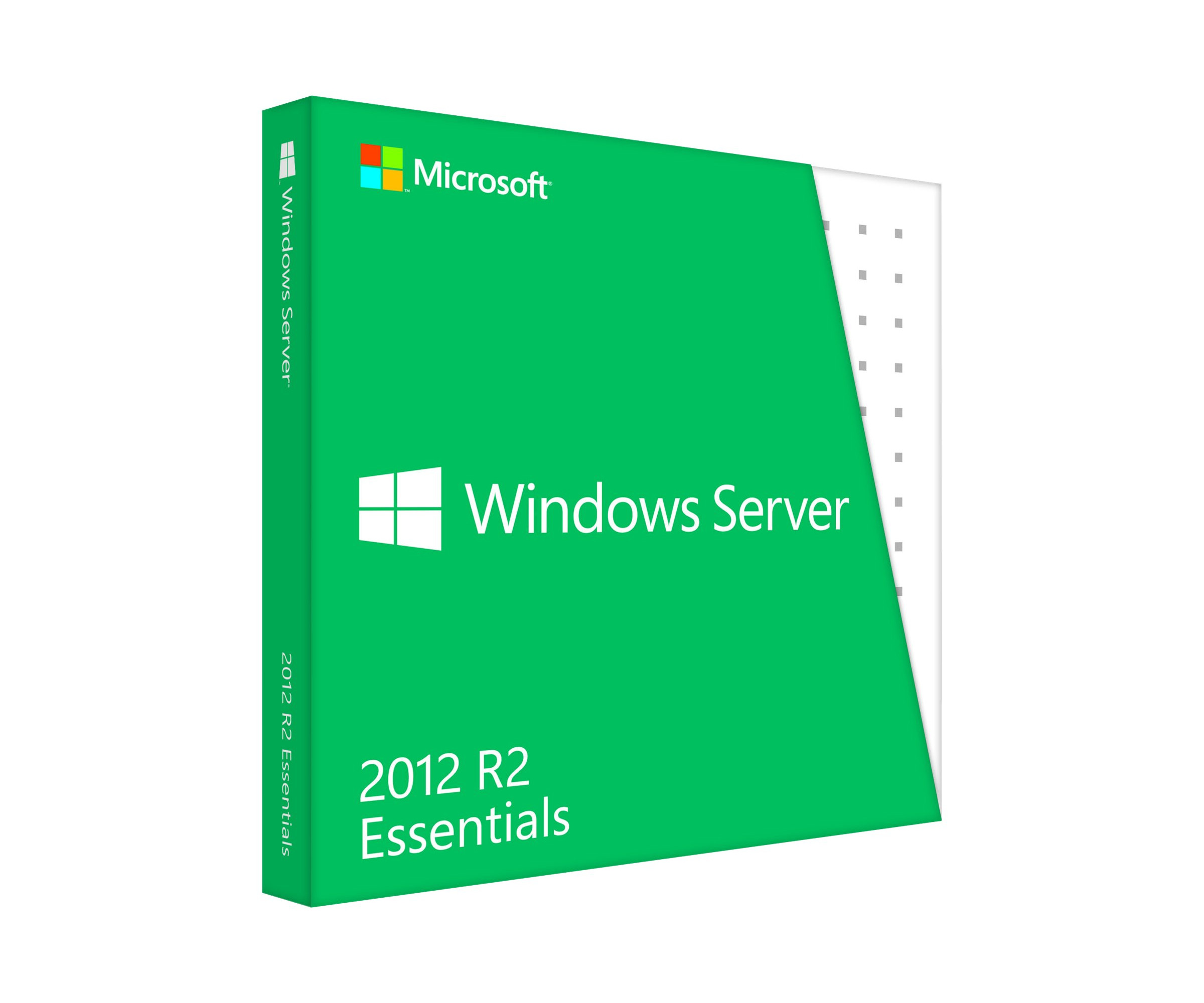 Microsoft Windows Server 2012 R2 Essentials - Lizenz - 1 Server (1-2 CPUs)