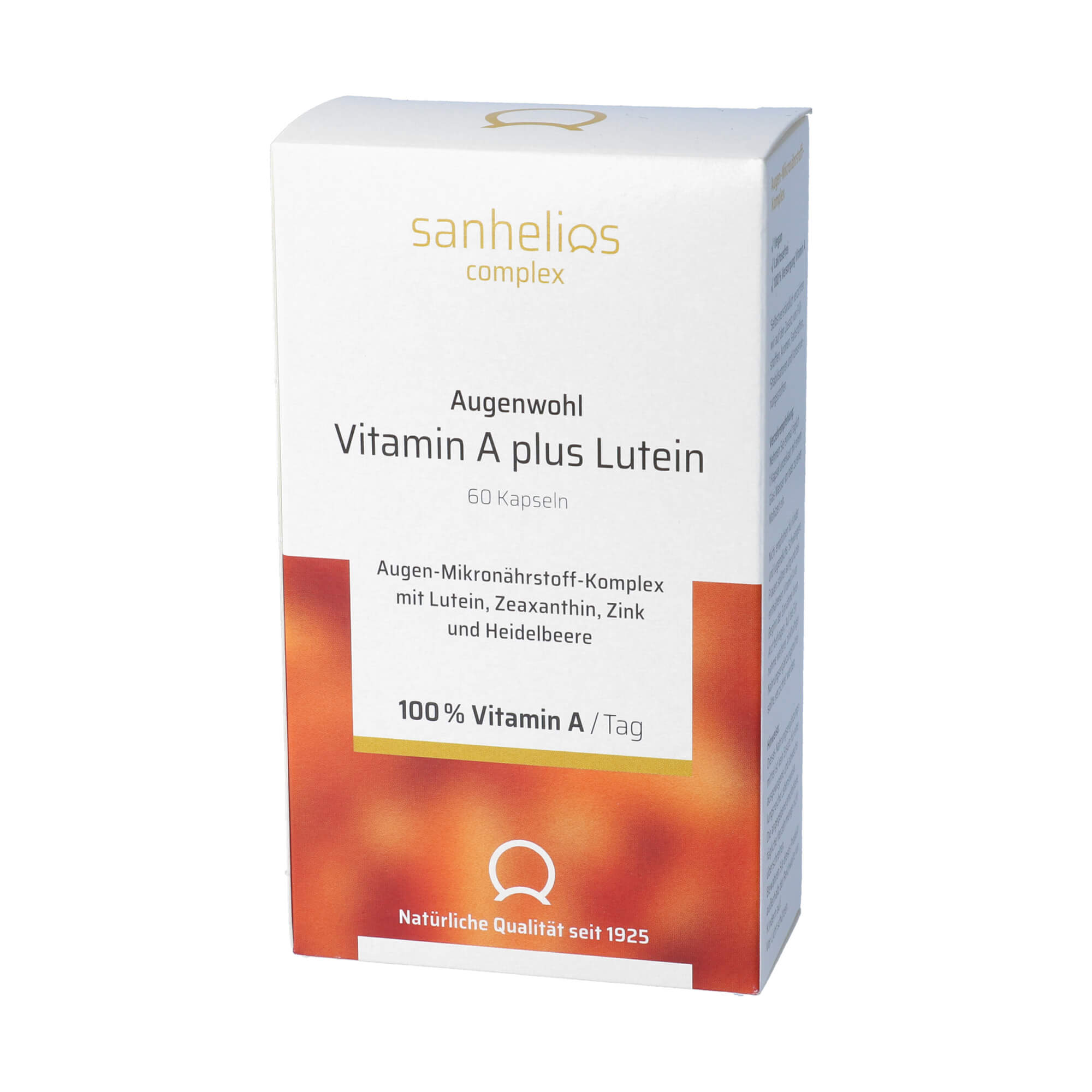 Sanhelios Augenwohl Vitamin A plus Lutein Kapseln