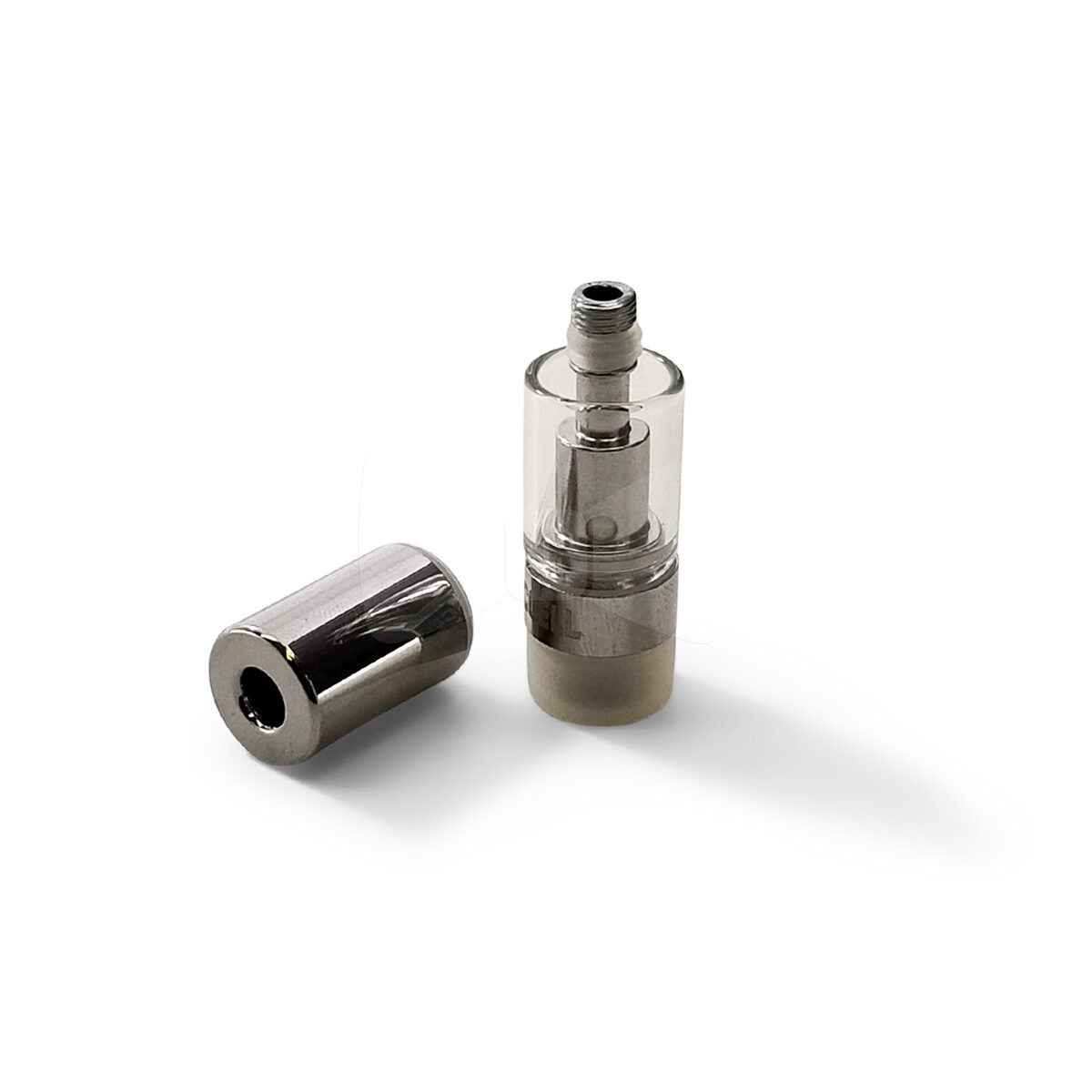 CCell Threaded Cartridge & Mouthpiece Silver .3ML Silver Barrel