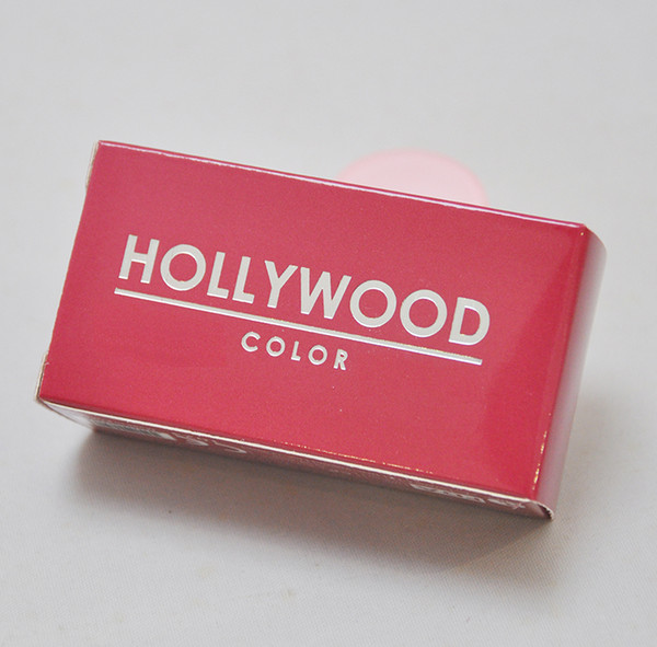 hipping red hollywood color contact lens case