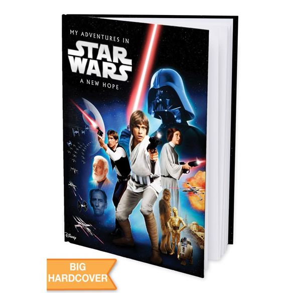 My Adventures in Star Wars IV: A New Hope - Personalised Hard Cover Book