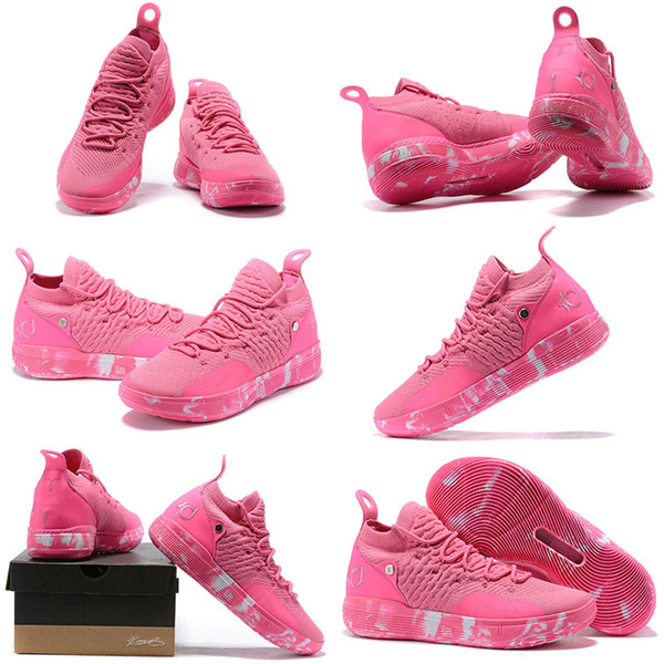Cheap Mens KD 11 Basketball Shoes For Sale Aunt Pearl Pink Red Triple Black Easter Yellow KD11 Kevin Durant XI Sneakers