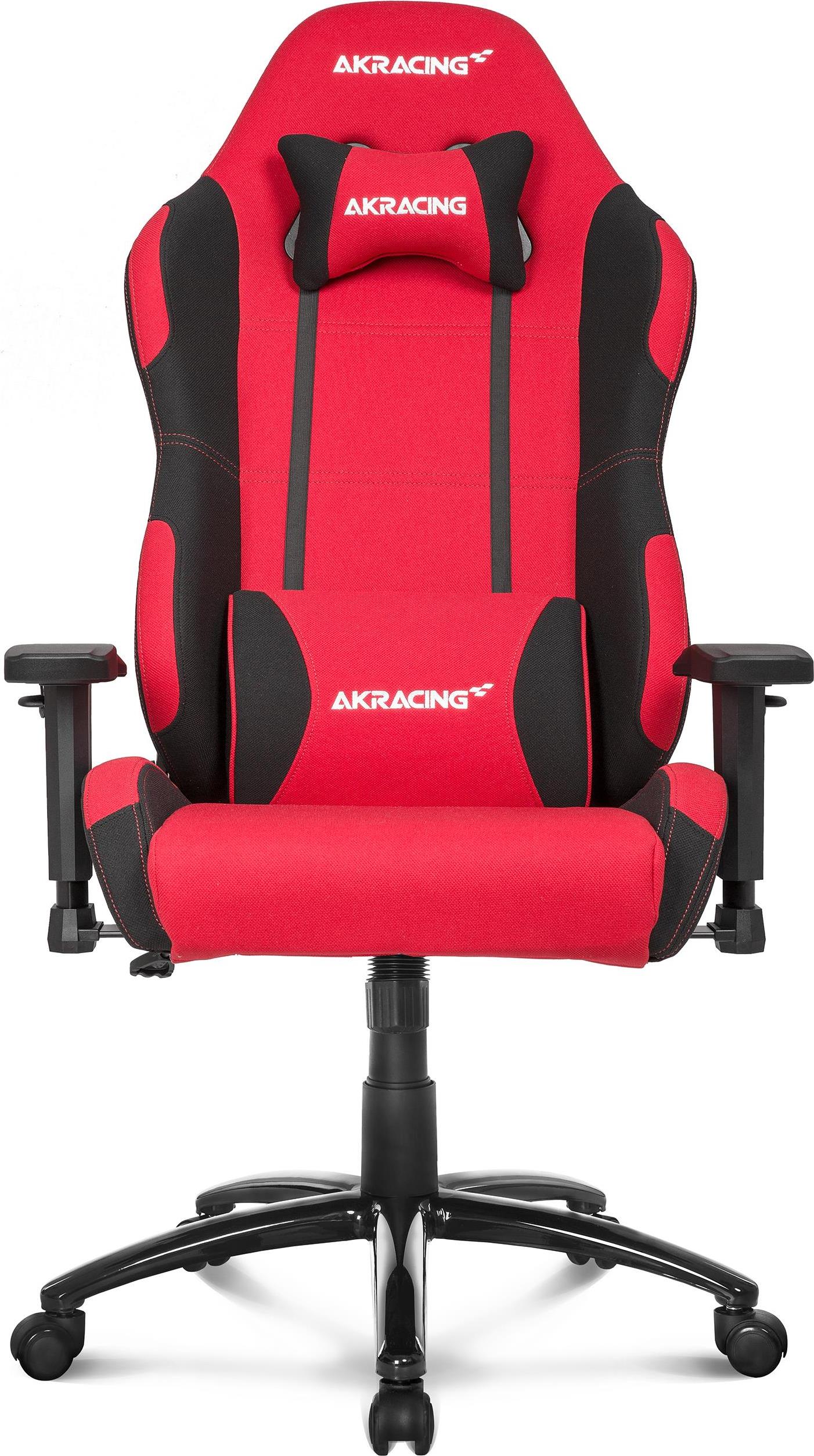 AKRacing EX-Wide - Schwarz - Rot - 5 Rad/Räder (AK-EX WIDE-RD/BK)